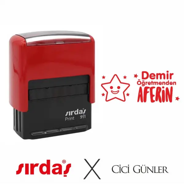 Aferin İsimli Öğretmen Kaşesi