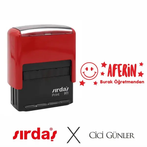 Aferin Yazılı İsimli Öğretmen Kaşesi