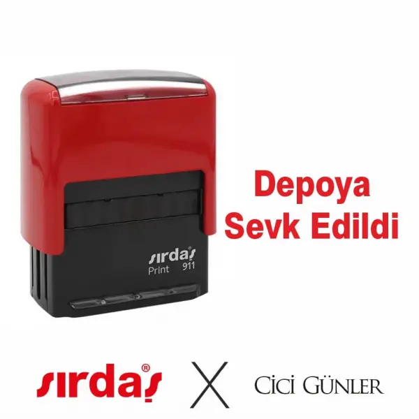 Depoya Sevk Edildi Kaşesi Sırdaş Hazır Otomatik Kaşe