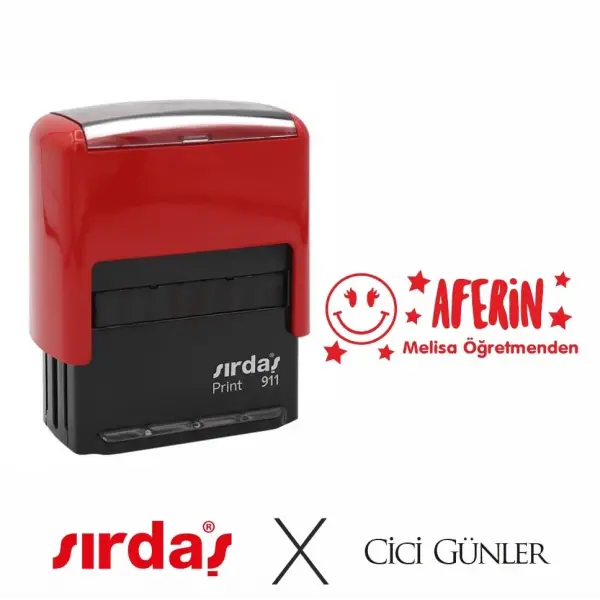 İsimli Aferin Öğretmen Kaşesi