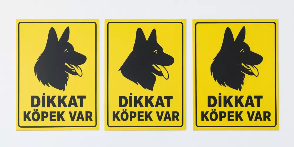 Dikkat Köpek Var Uyarı Levhası: Güvenliğin ve Caydırıcılığın En Etkili Yolu