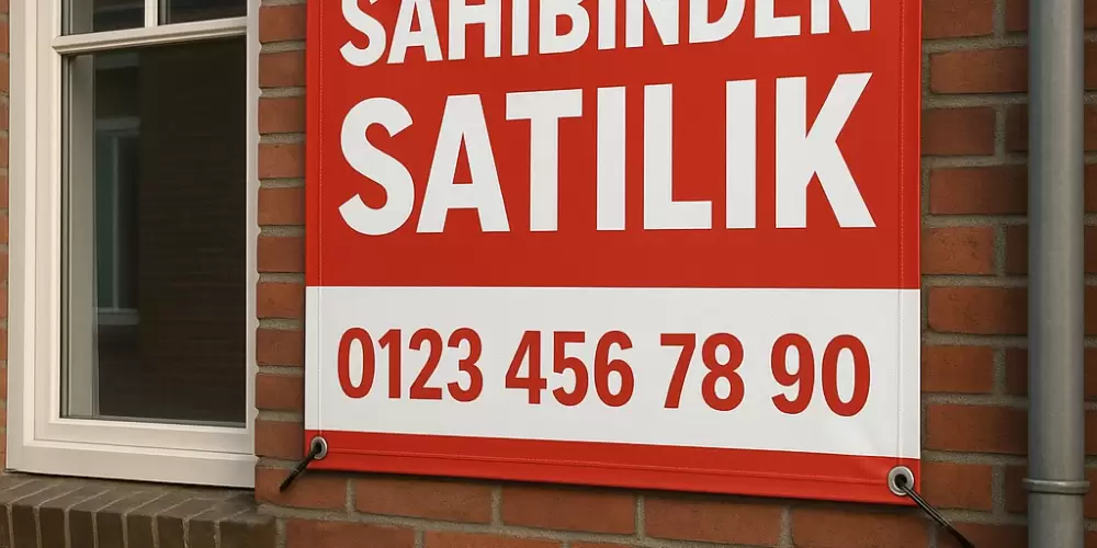 Satılık Yazısı Çıkarma Satışa Giden İlk Adımı Doğru Atın