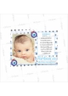 Bebek Mevlüt Hatırası Magneti Resimli Ayetel Kürsi Nazar Boncuğu Konsept