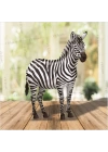 Doğumgünü Zebra Karakter Pano