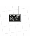 Outlet Reyonu Mağaza Yönlendirme Levhası