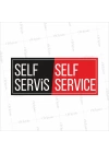 Self Servis Self Service İç Mekan Levhası