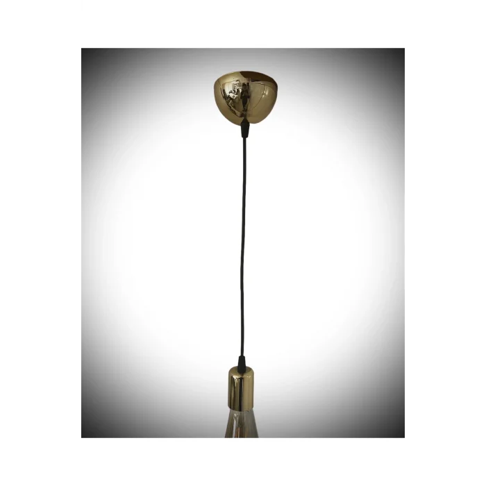 Sarkıt Lale Duy (Gold Renk) (AMPUL DAHİL DEĞİLDİR) 70cm Plastik