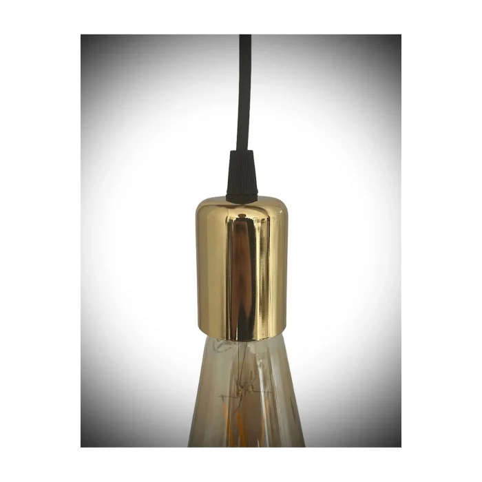 Sarkıt Lale Duy (Gold Renk) (AMPUL DAHİL DEĞİLDİR) 70cm Plastik