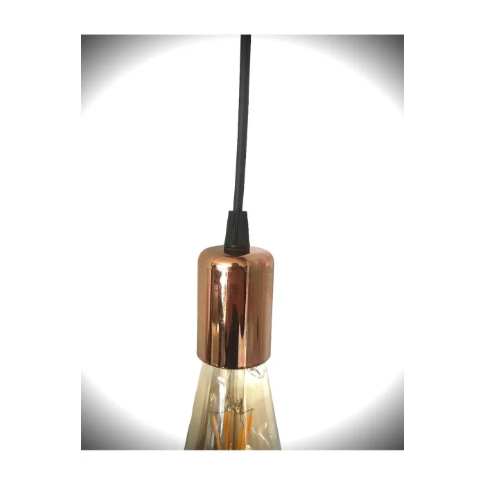 Sarkıt Lale Duy (Bakır Renk) (AMPUL DAHİL DEĞİLDİR) 70cm Plastik