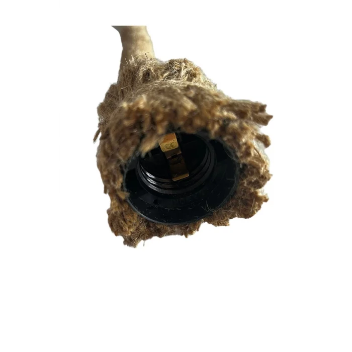 20 mm Jüt Hasır Sarkıt E27 Duy (120 Cm)