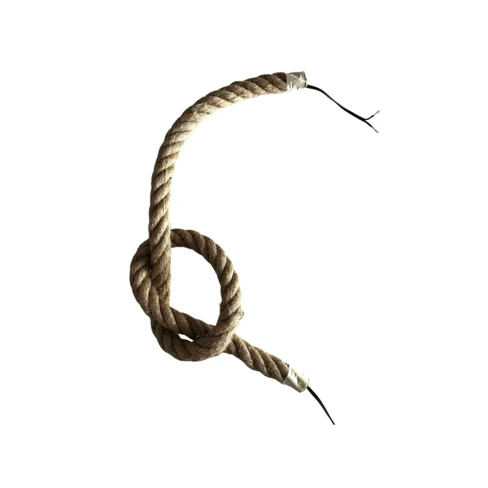 20 mm Jüt Hasır Kablo (2*0,75) 1 Metre