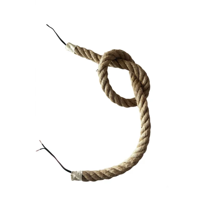 20 mm Jüt Hasır Kablo (2*0,75) 1 Metre