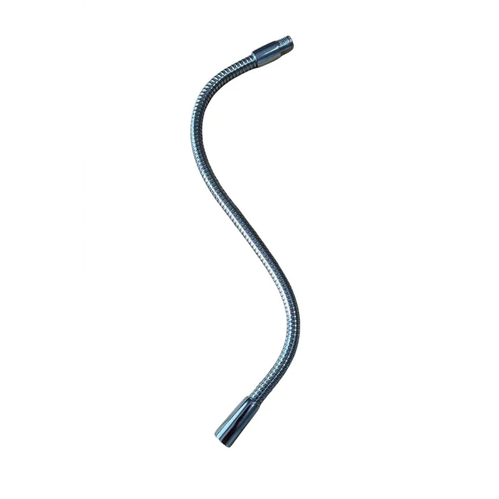 Metal Spiral Hortum (30cm-8mm) Krom Kaplama Masa lambası Aplik vb için (M10)