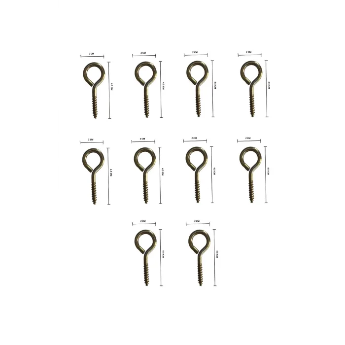 Kapalı Piton Kanca 19x60 (Boyut 20mm*45mm) (10 Adet)