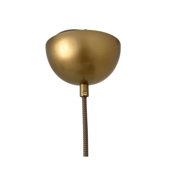 Sarkıt Lale Duy Zigzag Kumaş Kablo Dekoratif (Avize Başlığı Takılabilir Duy) 70cm Metal