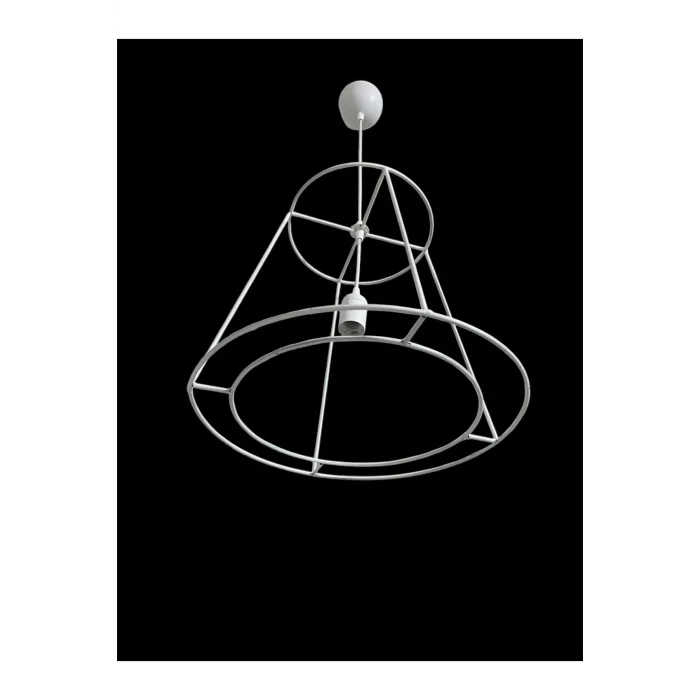 Avize İskelet Teli Büyük Boy 5mm Metal Premium (Duy Takımı Dahil) A