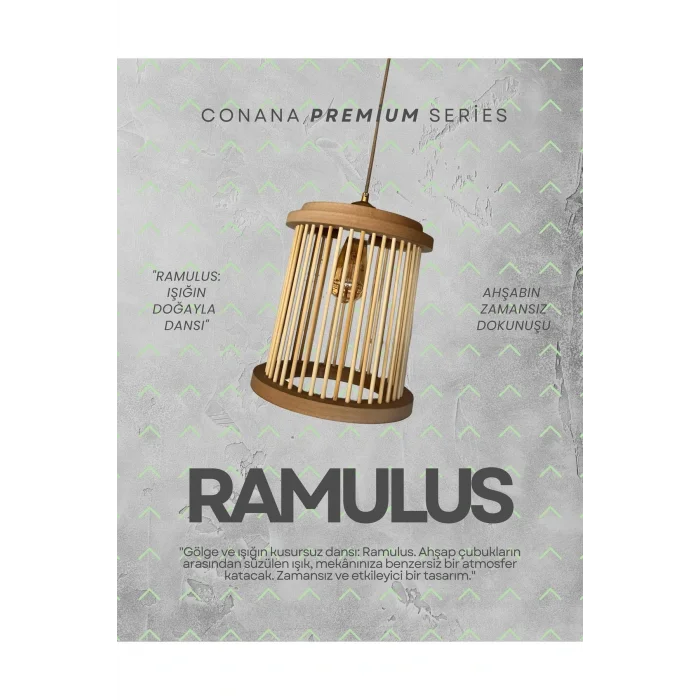 Ramulus - Bambu Çubuk Avize