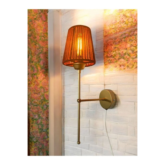 Auera - Makrome Aplik - Bordo