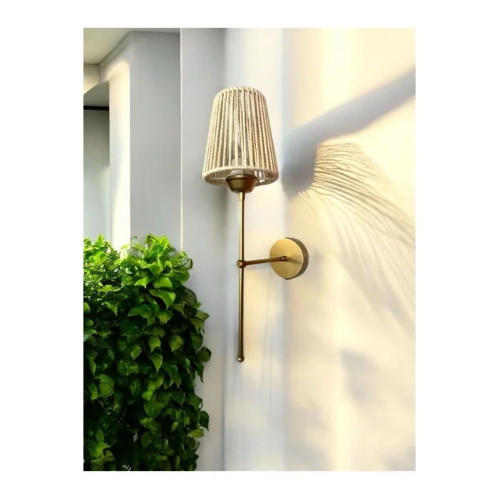 Auera - Makrome Aplik - Ekru