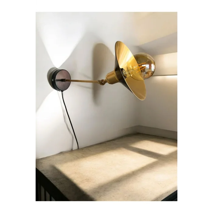 Metal Şapkalı Mafsallı Hareketli Başlık Aplik