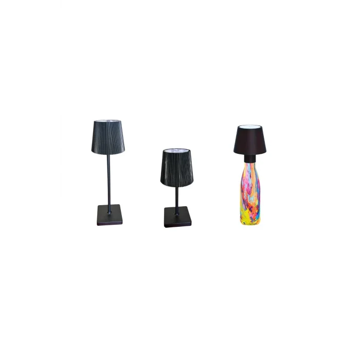 Dokunmatik Dimerli, Şarjlı Masa Lambası RGB Renk Modlu (1 Adet)