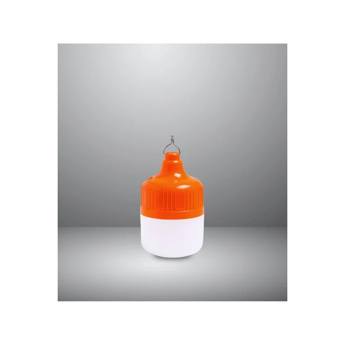 20W Usb Şarjlı Kamp Ampulü - Şarjlı Kamp Çadır Lambası 6500K