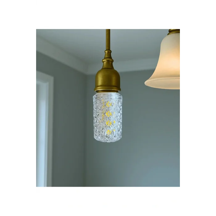 10W Dekoratif Kristal Ampul E27 Led Beyaz Renk 1200 Lümen