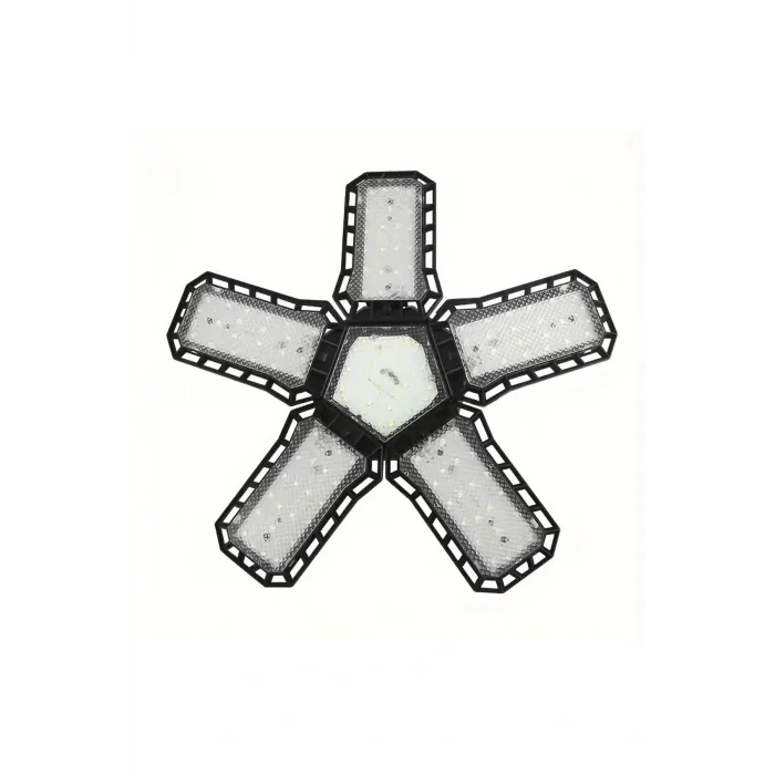 60W 5 Kanatlı Led Ampul E27 Yüksek Tavan Aydınlatma Beyaz Renk - 6600 Lümen