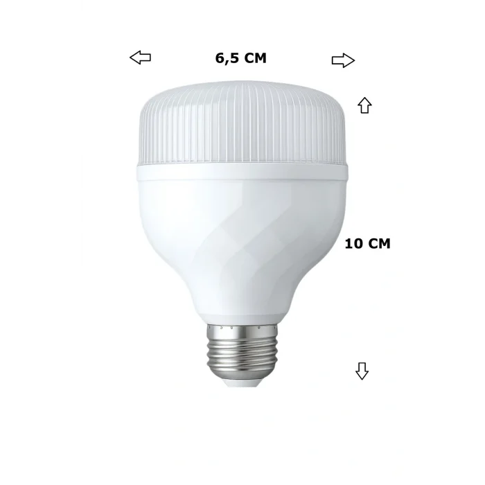 15W Torch Ampul E27 T-BULB Led Beyaz Renk 1800 Lümen