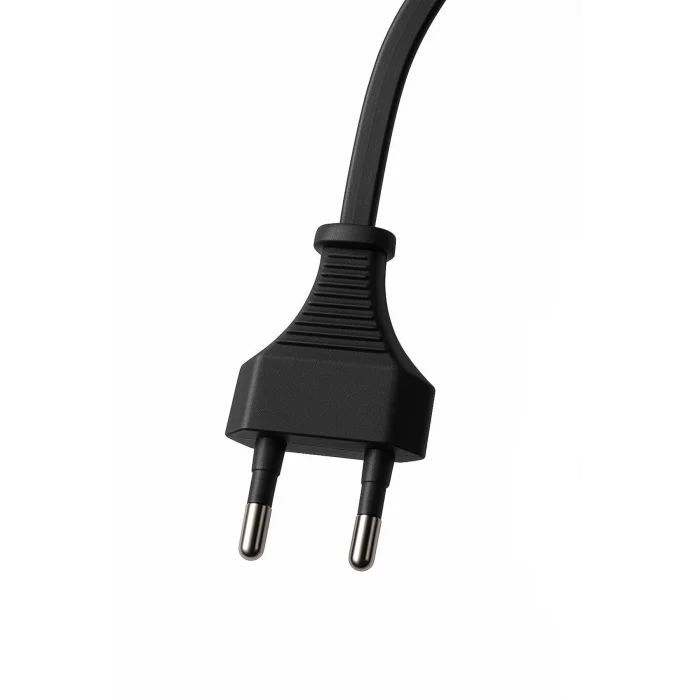 E27 Duylu 2 Metre Arapuarlı (Aç Kapat Anahtar) Yaylı Duy (2X0,50) (Siyah) 65W