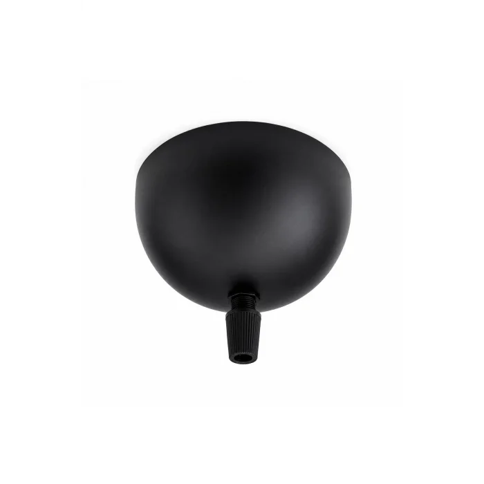 Avize Tavan Rozansı 10Cm (Mat Siyah) Plastik