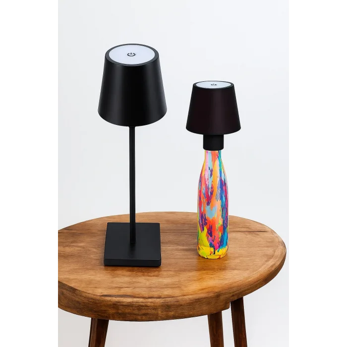 Dokunmatik Dimerli, Şarjlı Masa Lambası RGB Renk Modlu (1 Adet)