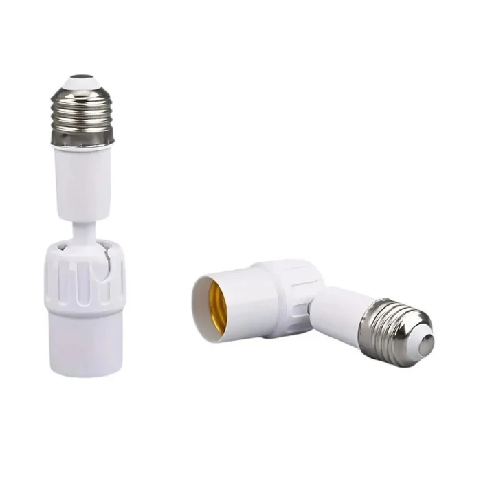 Hareket Ettirilebilir ABS E27 den E27 ye Duy Uzatma Plastik (1 Adet)