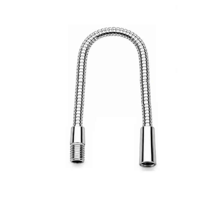 Metal Spiral Hortum (30cm-8mm) Krom Kaplama Masa lambası Aplik vb için (M10)