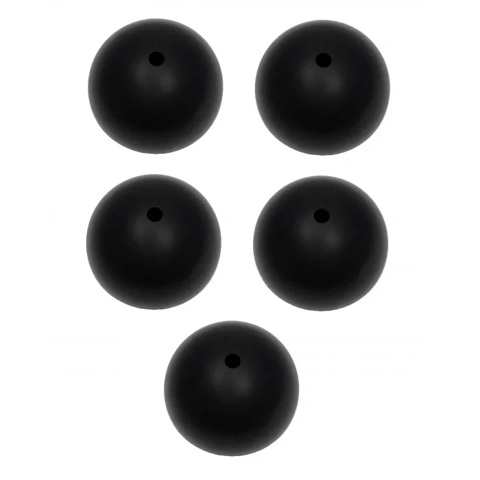 Tavan Rozansı (Sarkıt Avize İçin) 10Cm Siyah (5 Adet) Plastik