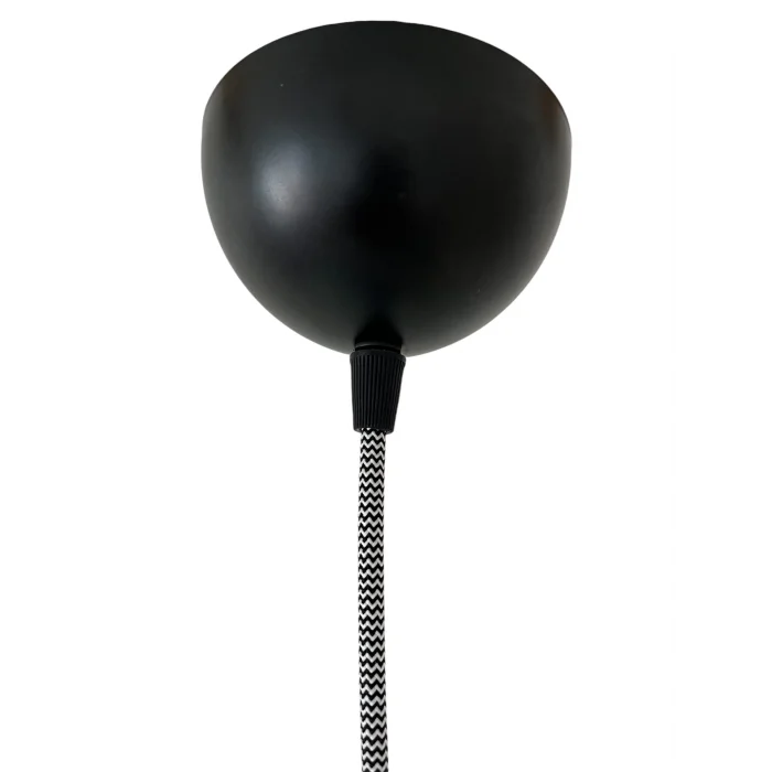 Sarkıt Lale Duy - Zigzag Kumaş Kablo - E27 Avize Başlık Duyu - Kablo 70cm Bakalit