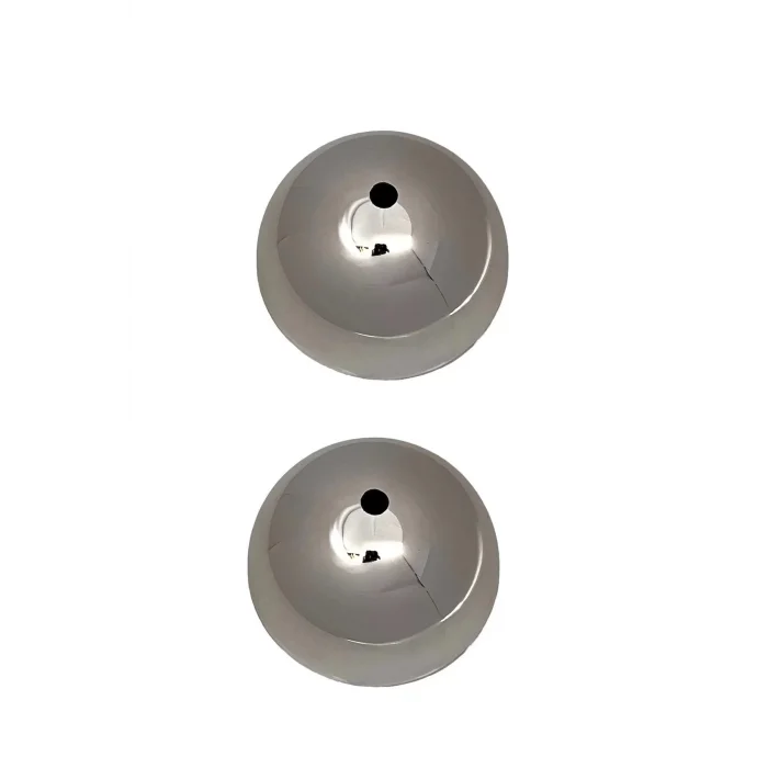 Tavan Rozansı (Sarkıt Avize İçin) 10Cm (Gümüş Renk) (2 Adet) Plastik