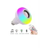 RGB Bluetooth Hoparlörlü Led Ampul 500 Lümen E27 Kumandalı
