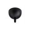 Avize Tavan Rozansı 10Cm (Mat Siyah) Plastik