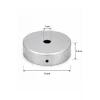 Aplik Arkası veya Avize Tavan Rozansı 10Cm (Ham Boyasız) Metal