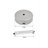 Aplik Arkası veya Avize Tavan Rozansı 8 Cm (Boyasız Ham) Metal