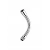 Metal Spiral Hortum (20cm-8mm) Krom Kaplama Masa lambası Aplik vb için (M10)