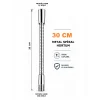 Metal Spiral Hortum (30cm-8mm) Krom Kaplama Masa lambası Aplik vb için (M10)
