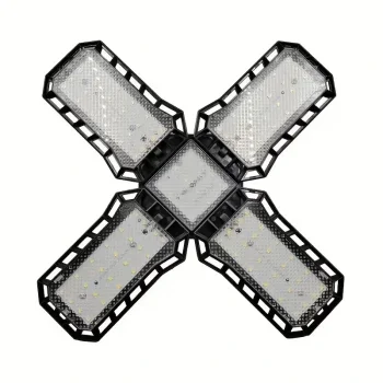 50W 4 Kanatlı Led Ampul E27 Yüksek Tavan Aydınlatma Beyaz Renk - 5500 Lümen