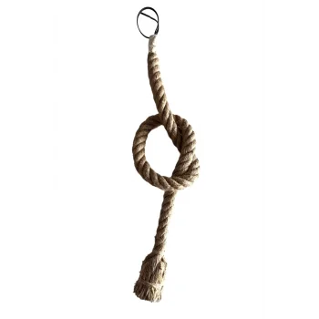 20 mm Jüt Hasır Sarkıt E27 Duy (120 Cm)