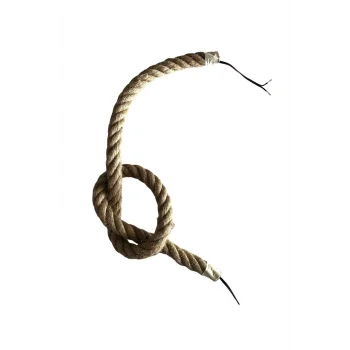 20 mm Jüt Hasır Kablo (2*0,75) 1 Metre