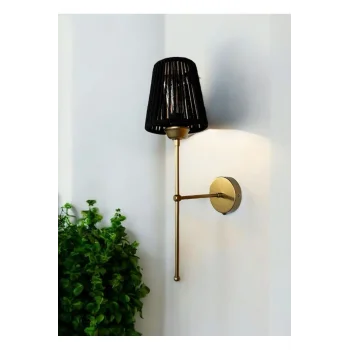 Auera - Makrome Aplik - Siyah