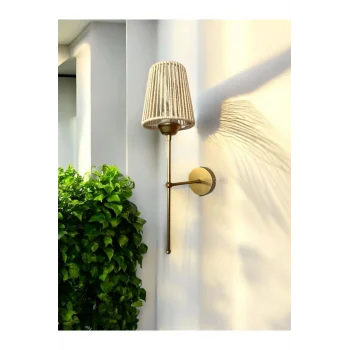 Auera - Makrome Aplik - Ekru