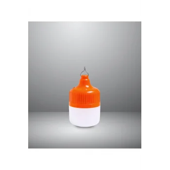 20W Usb Şarjlı Kamp Ampulü - Şarjlı Kamp Çadır Lambası 6500K