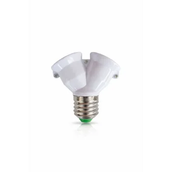 Splitter, E27 Duy Çoklayıcı - Plastik 40W